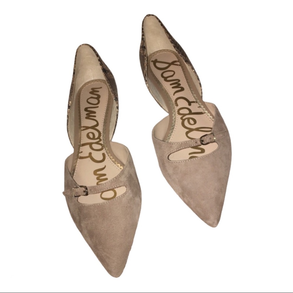 Sam Edelman Rina Genuine Calf Hair d’Orsay Flat